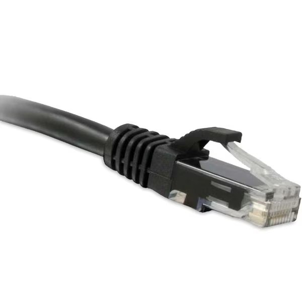 Enet Cat6A Black 35 Foot Patch Cable w/ Snagless Molded Boot (Utp), Enet, Mfr#: C6A-BK-35-ENC